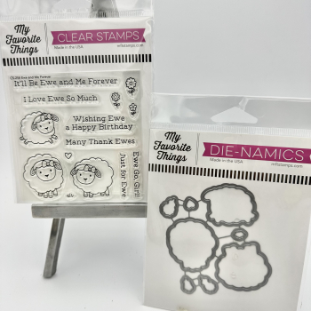 MFT Die-Namics Stanz & Stempel Set - Ewe and me Forever